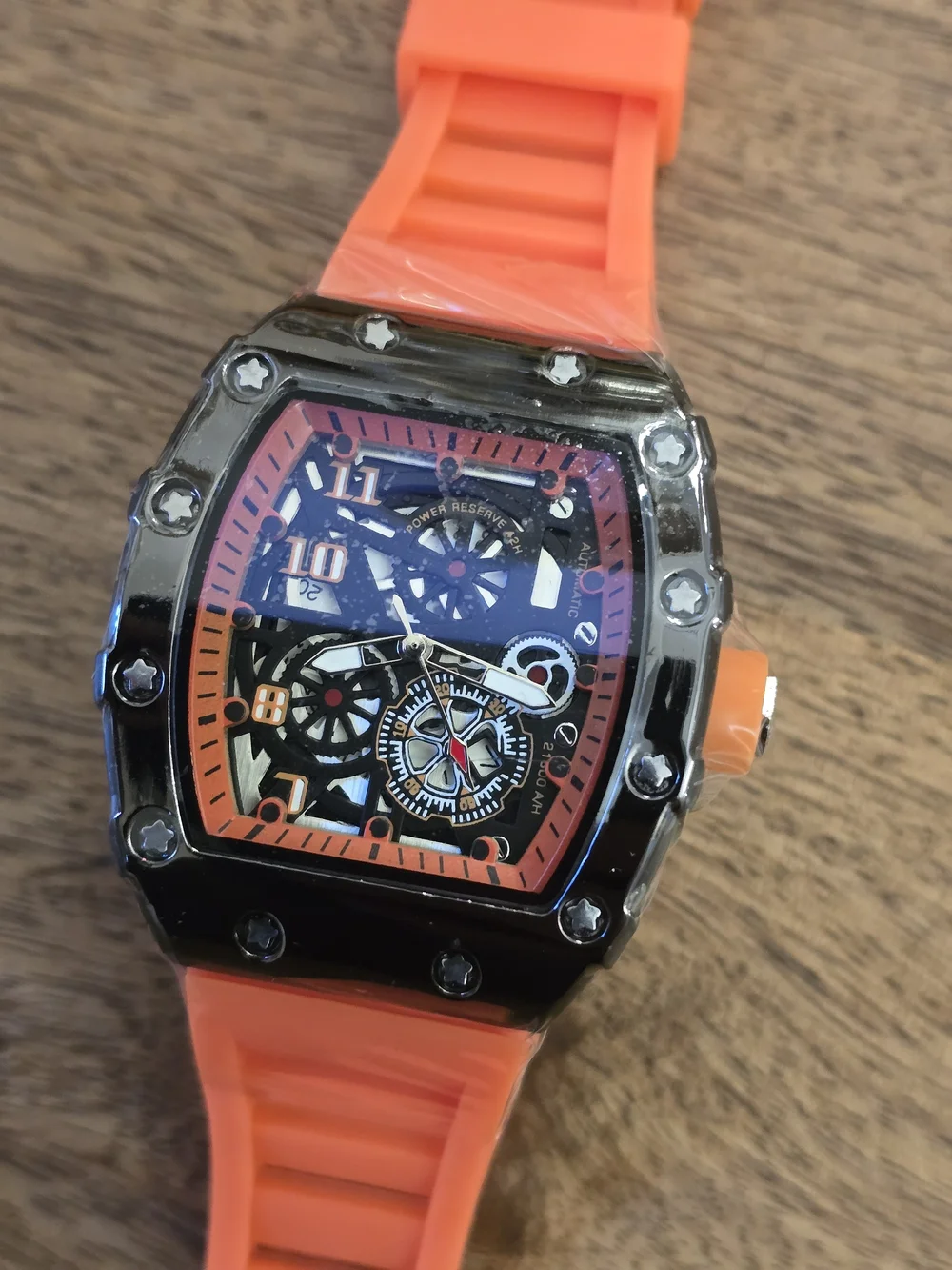 The Unbranded Brand striking orange